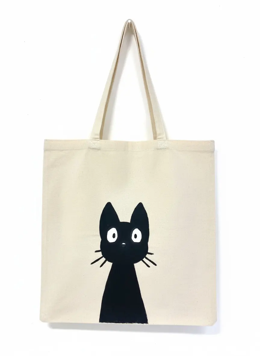 Tote Bag Gato Negro